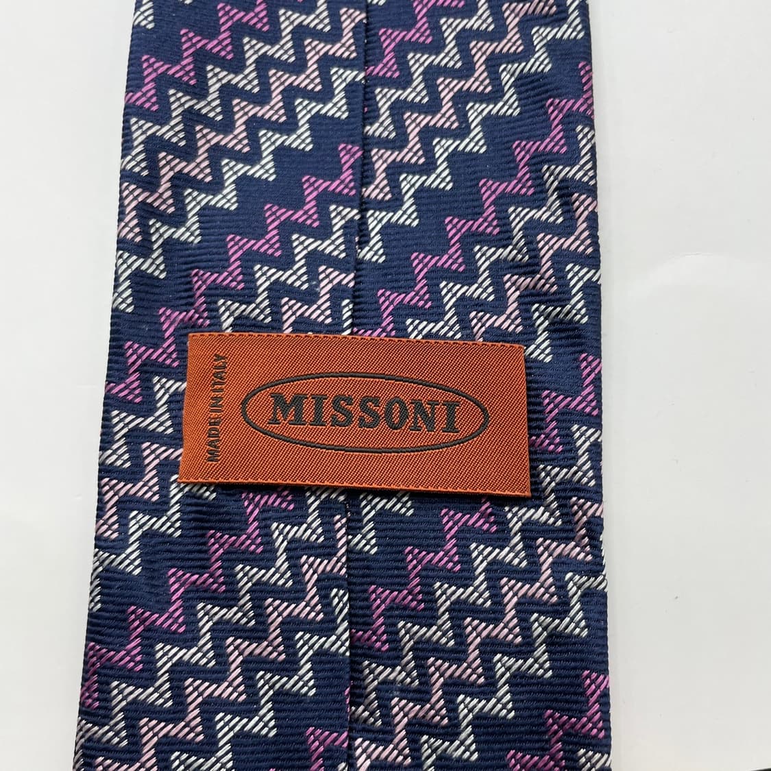 121) (MISSONI) 미쏘니 패턴 넥타이 상품이미지5