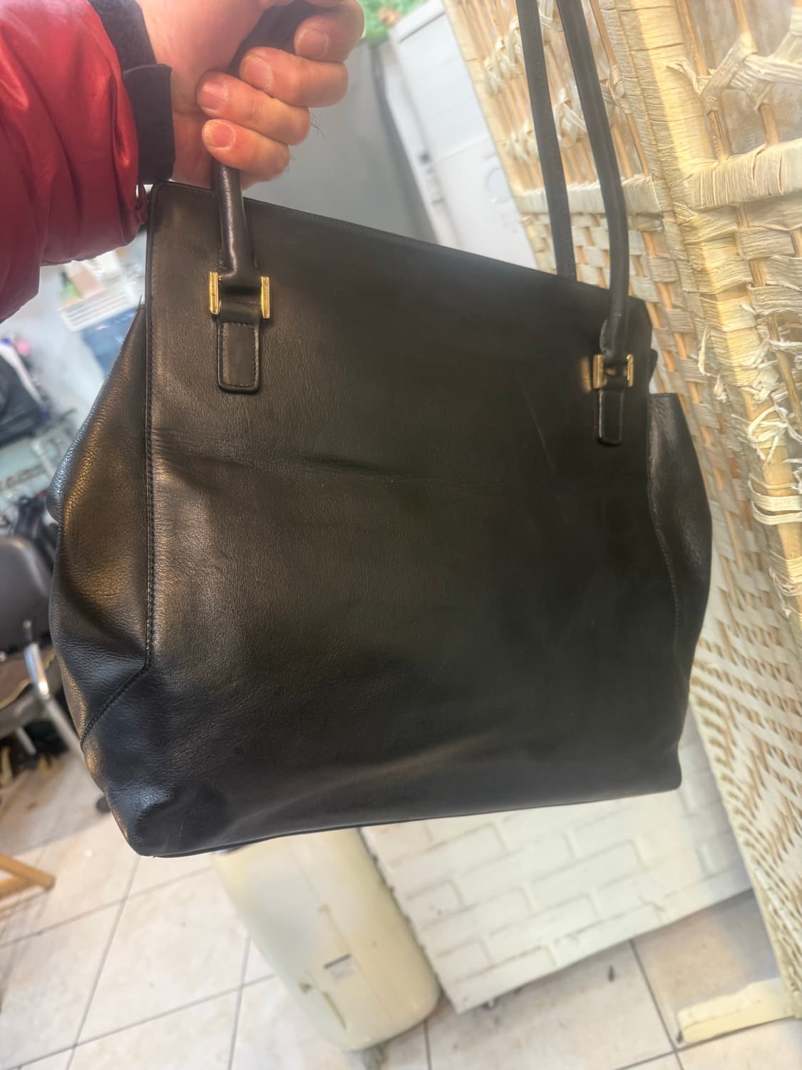 정품 질샌더 쇼퍼백 팝니다 상품이미지5