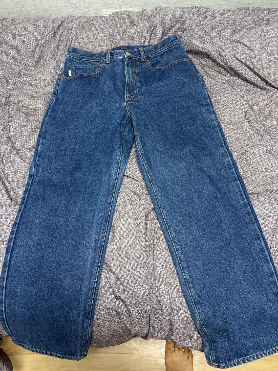 디스이즈네버댓 레귤러진 블루 m사이즈 상품이미지2