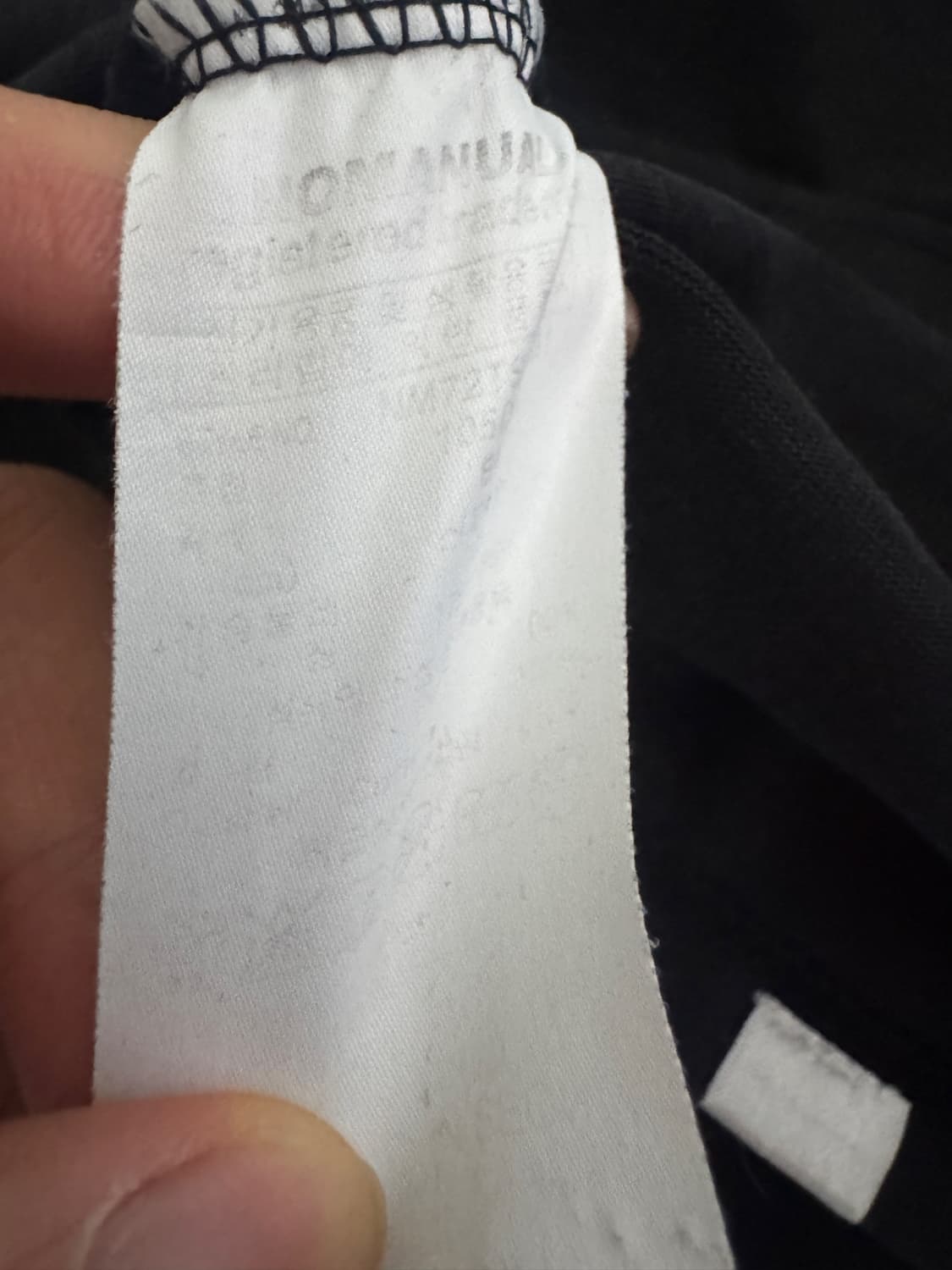 정품!! 노매뉴얼 뒷 프린팅 빅 사이즈 반팔 티셔츠 XL ~ 2XL 상품이미지5