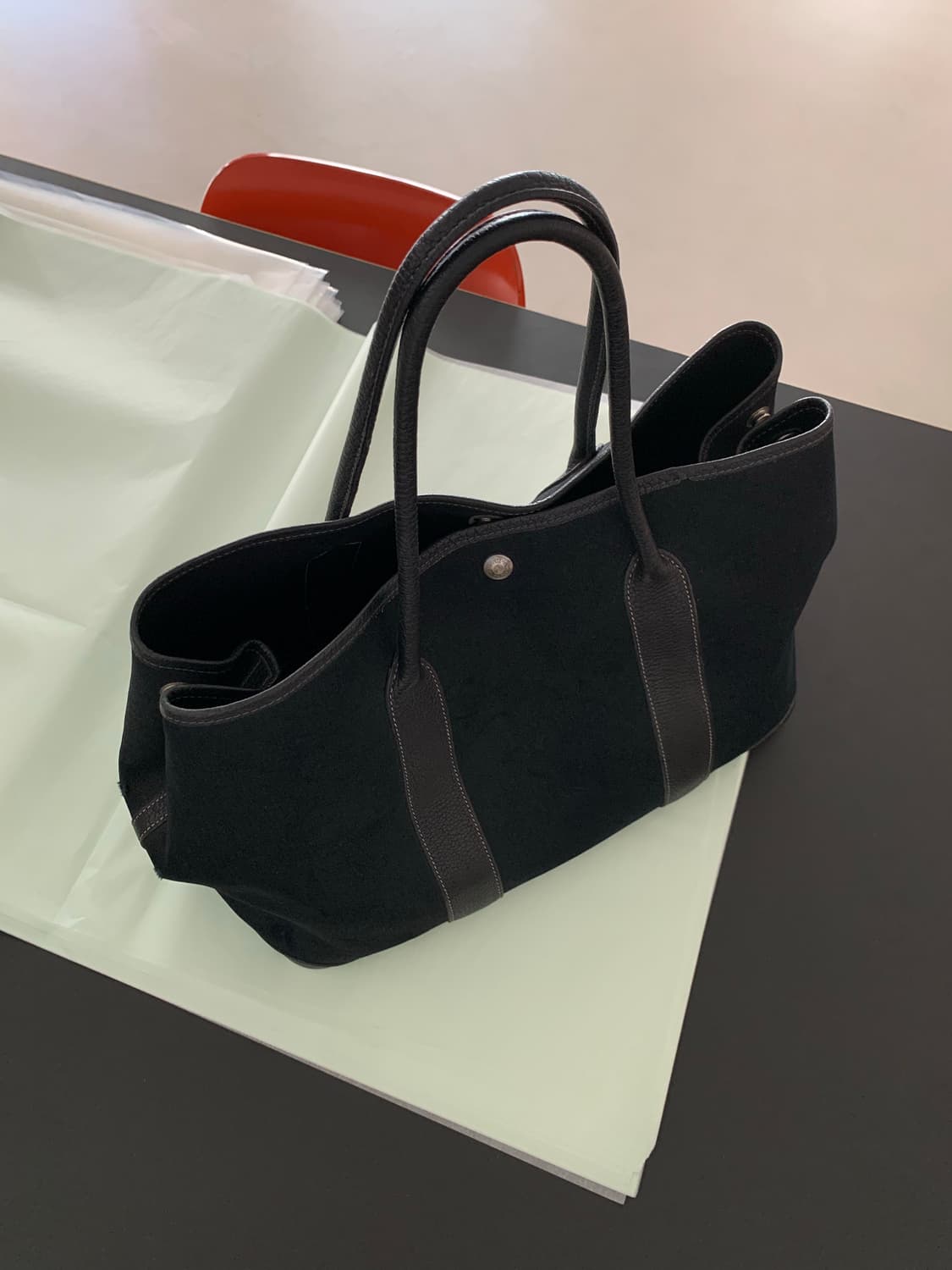 00's "Hermes" Garden Party Bag 상품이미지3