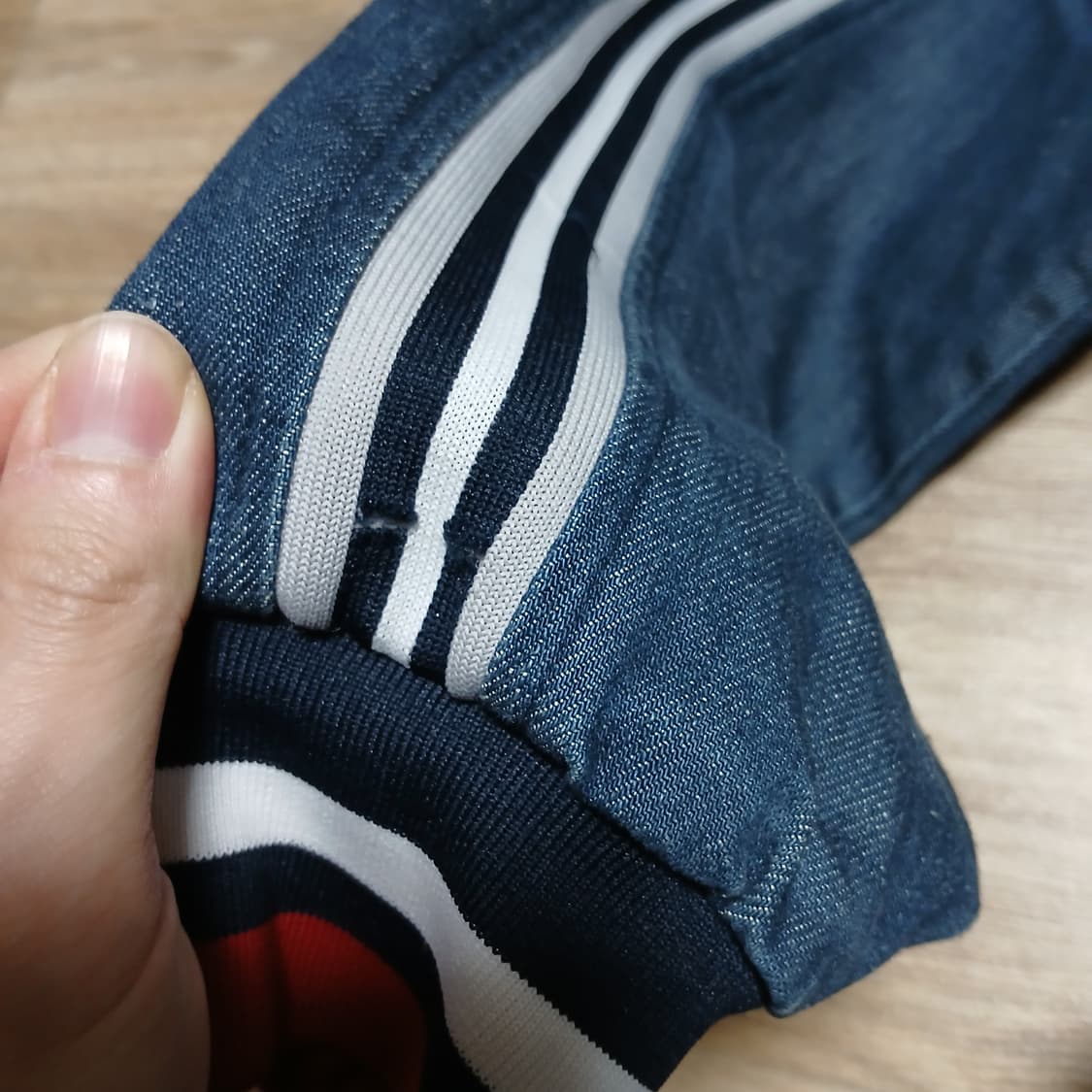 fubu 후부 데님 바시티 청자켓 올드스쿨 푸부 상품이미지8