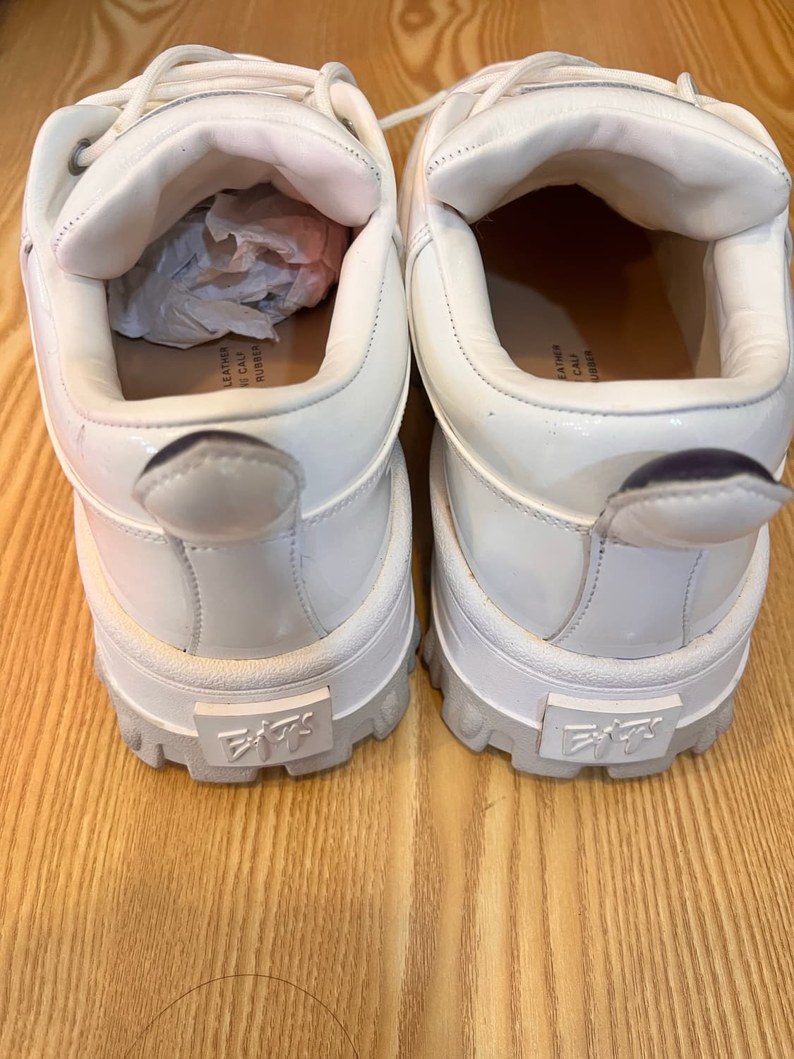 이티스 레더 스니커즈 us10 상품이미지3