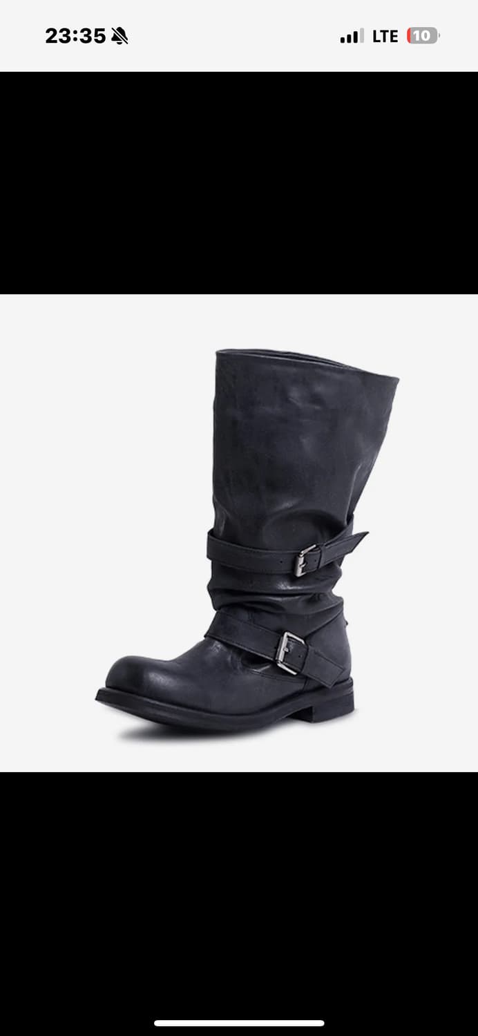 네거티브쓰리 negativethree Slouchy Long Boot 상품이미지2