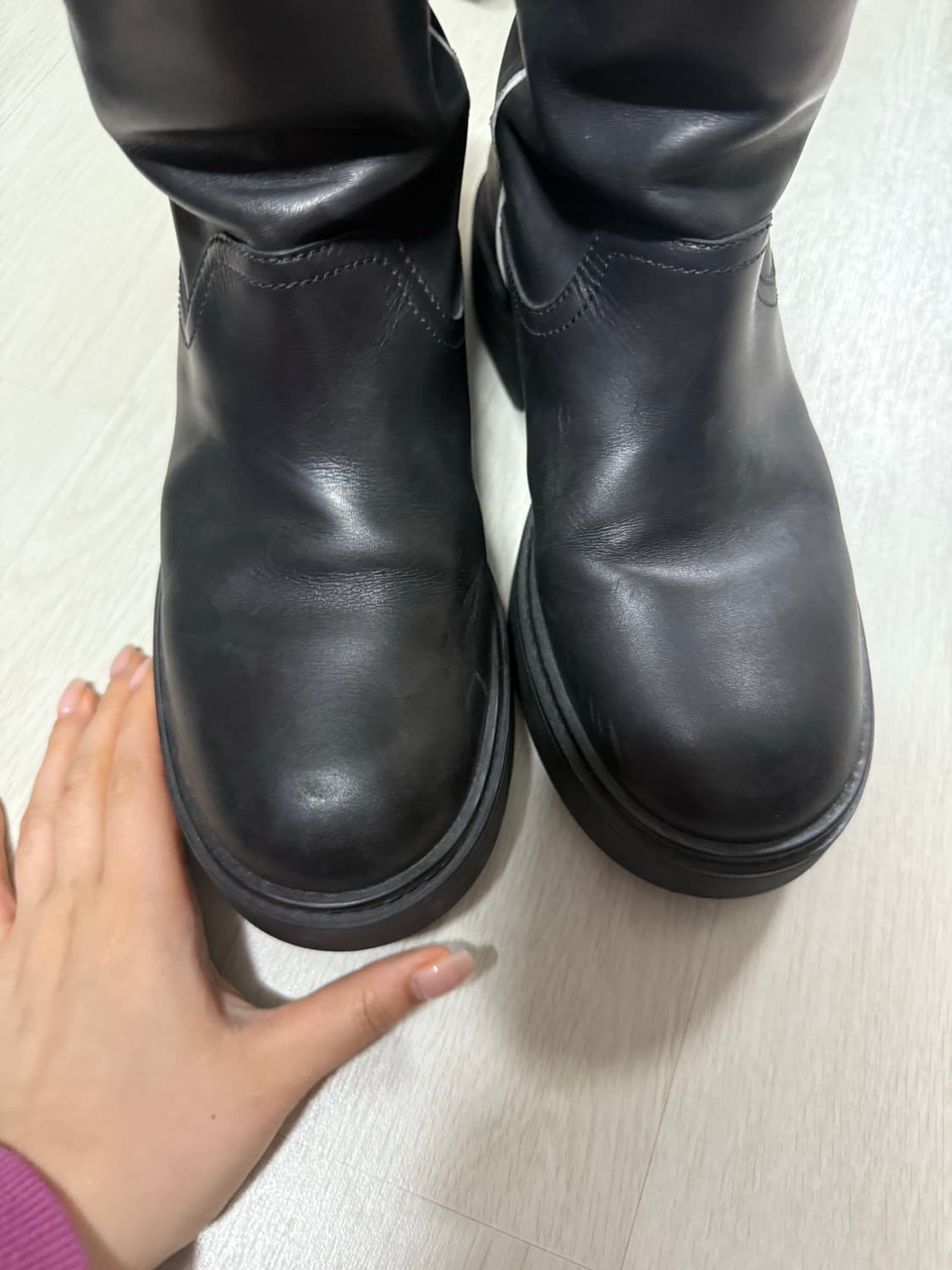 미우미우 miumiu 부츠 38.5  상품이미지2