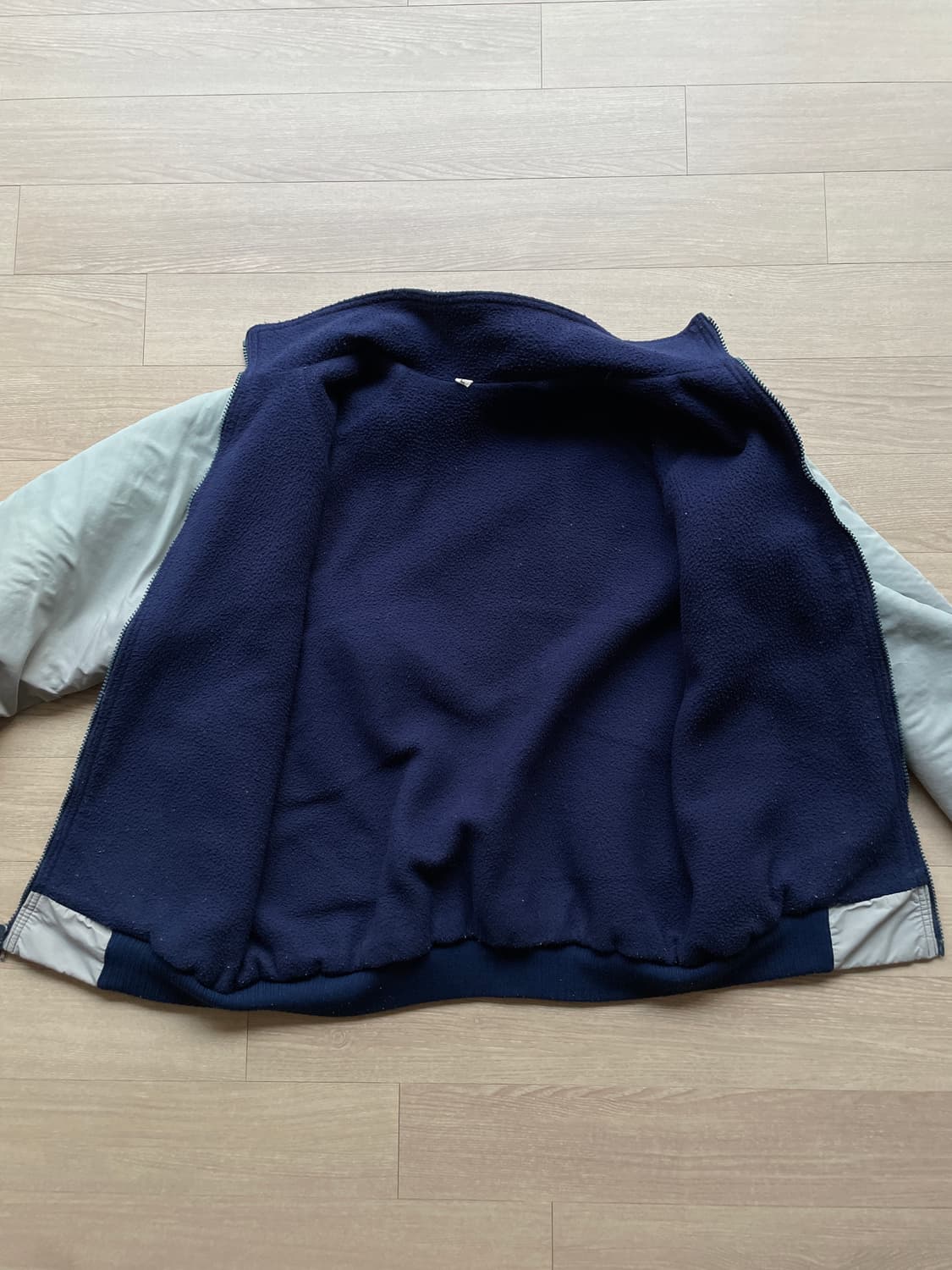 80s 파타고니아 쉘드 신칠라 데카태그 봄버 자켓 그레이 rare 상품이미지7