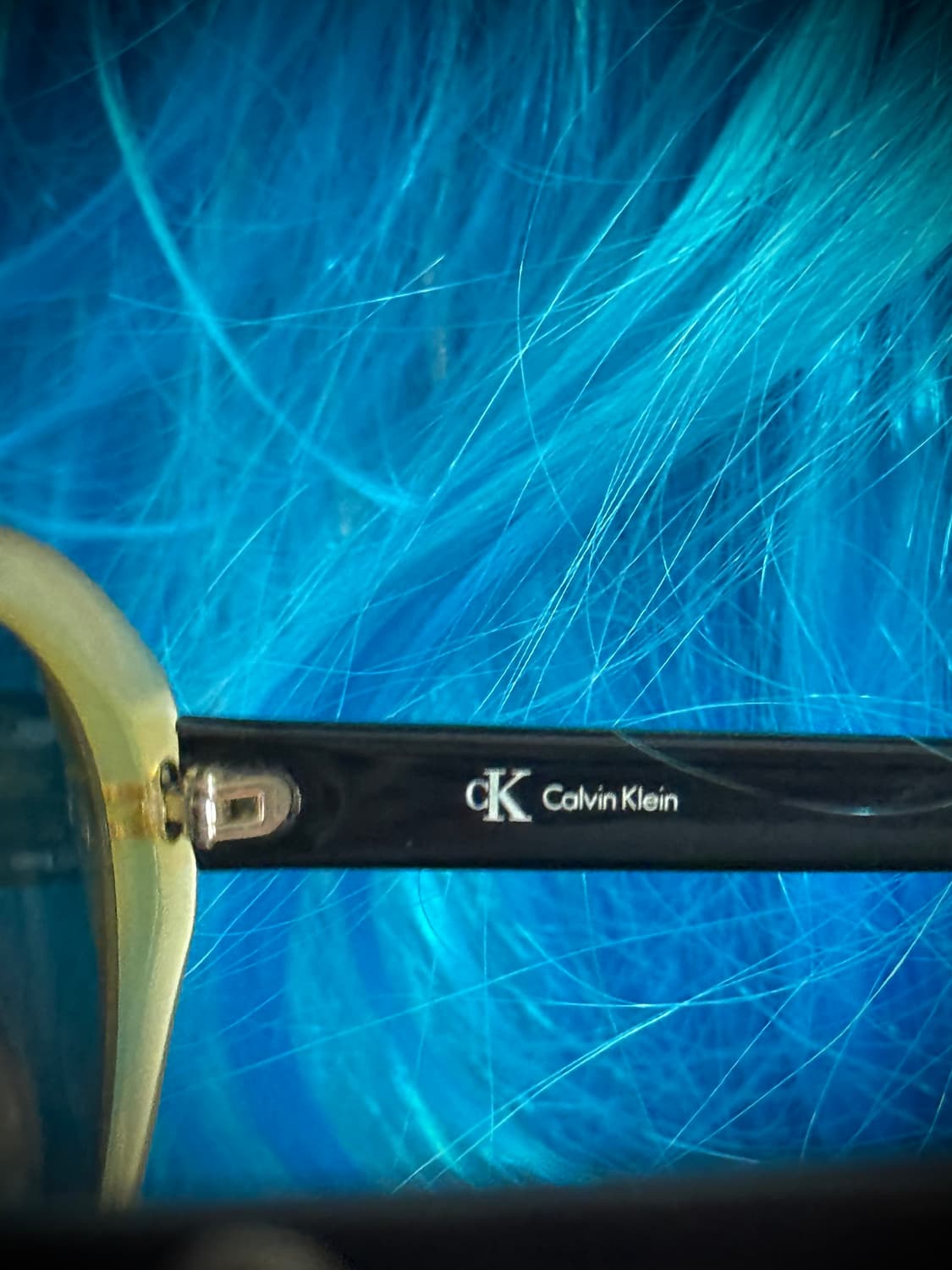 90s Ck Kurt cobain oval sunglasses 상품이미지9