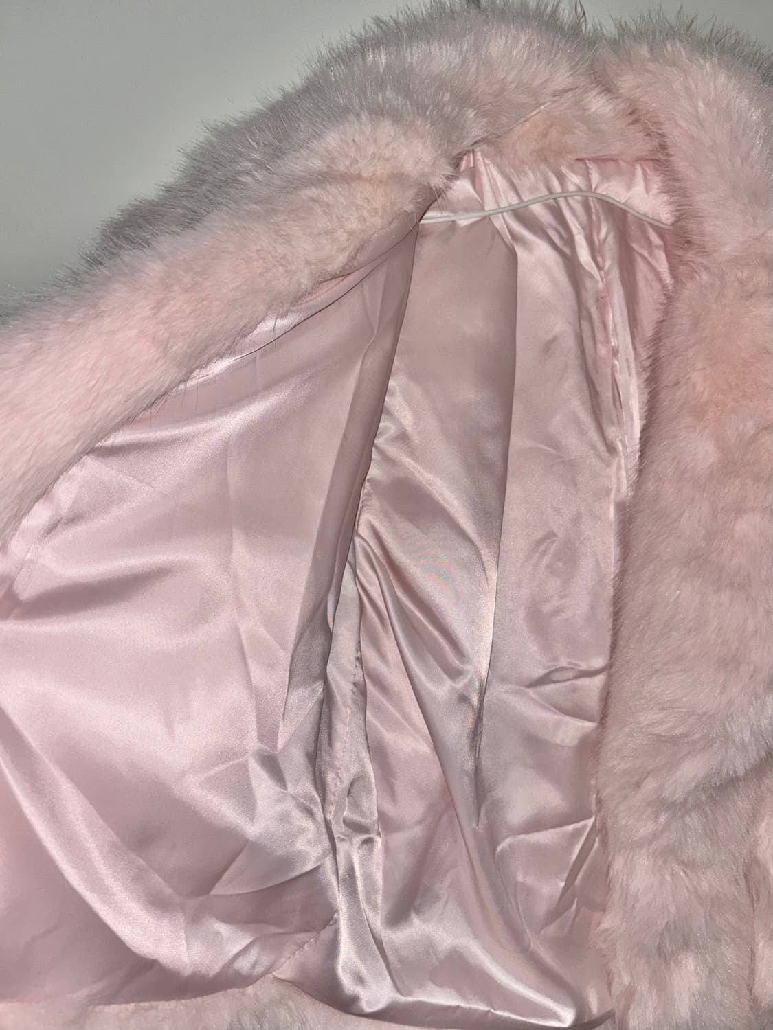 딸기우유 핑크 퍼자켓 갸루 상품이미지5