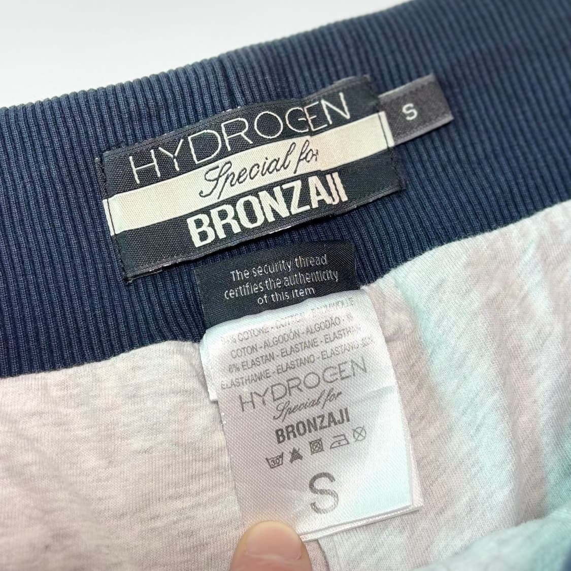 [하이드로겐 x 브론자지] 카모플라쥬 아메리카 패치 스웨트 쇼츠 상품이미지4