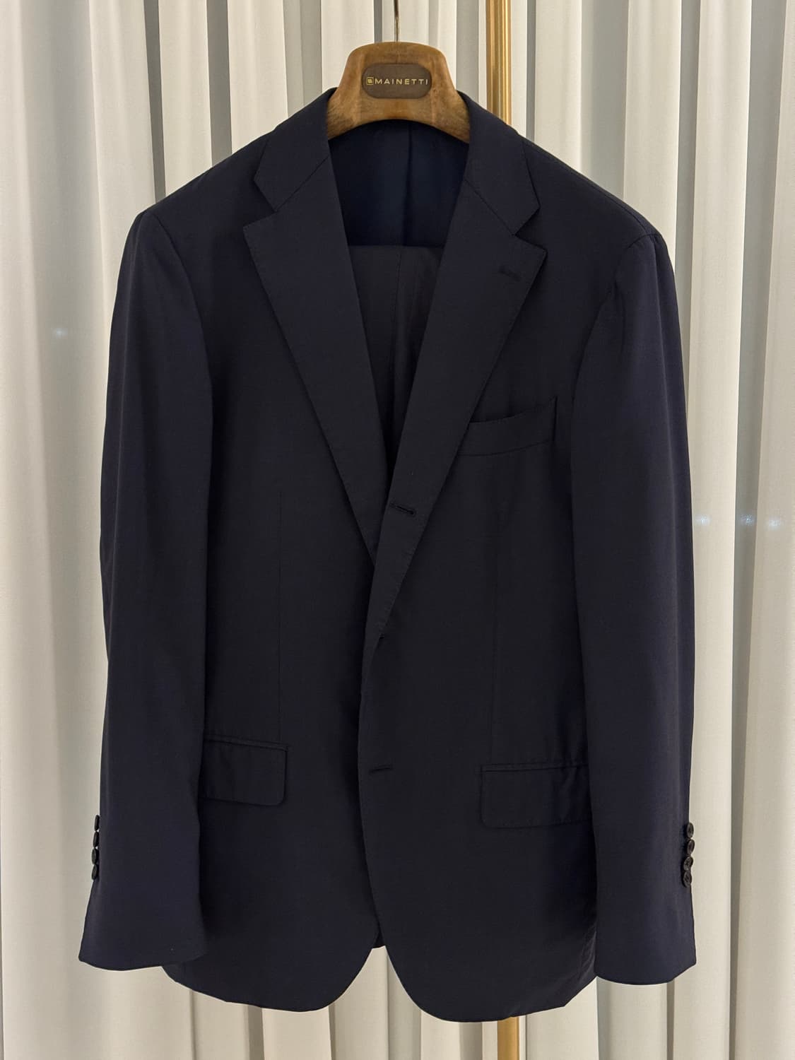 빔즈 네이비 수트 52사이즈 상품이미지2