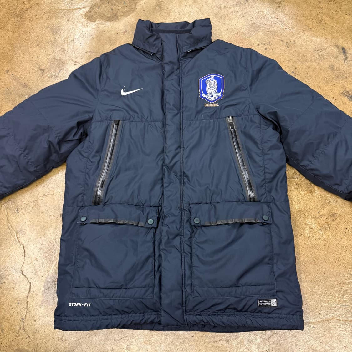[정품/XL,105] 나이키 축구 국대 패딩점퍼 b8 상품이미지3