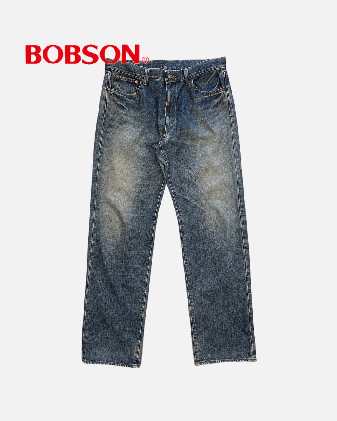 BOBSON chessking relaxed jean 상품이미지1