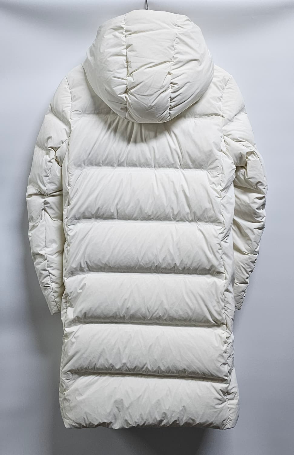 살레와 아이보리 구스다운 롱패딩 여성 95 상품이미지2