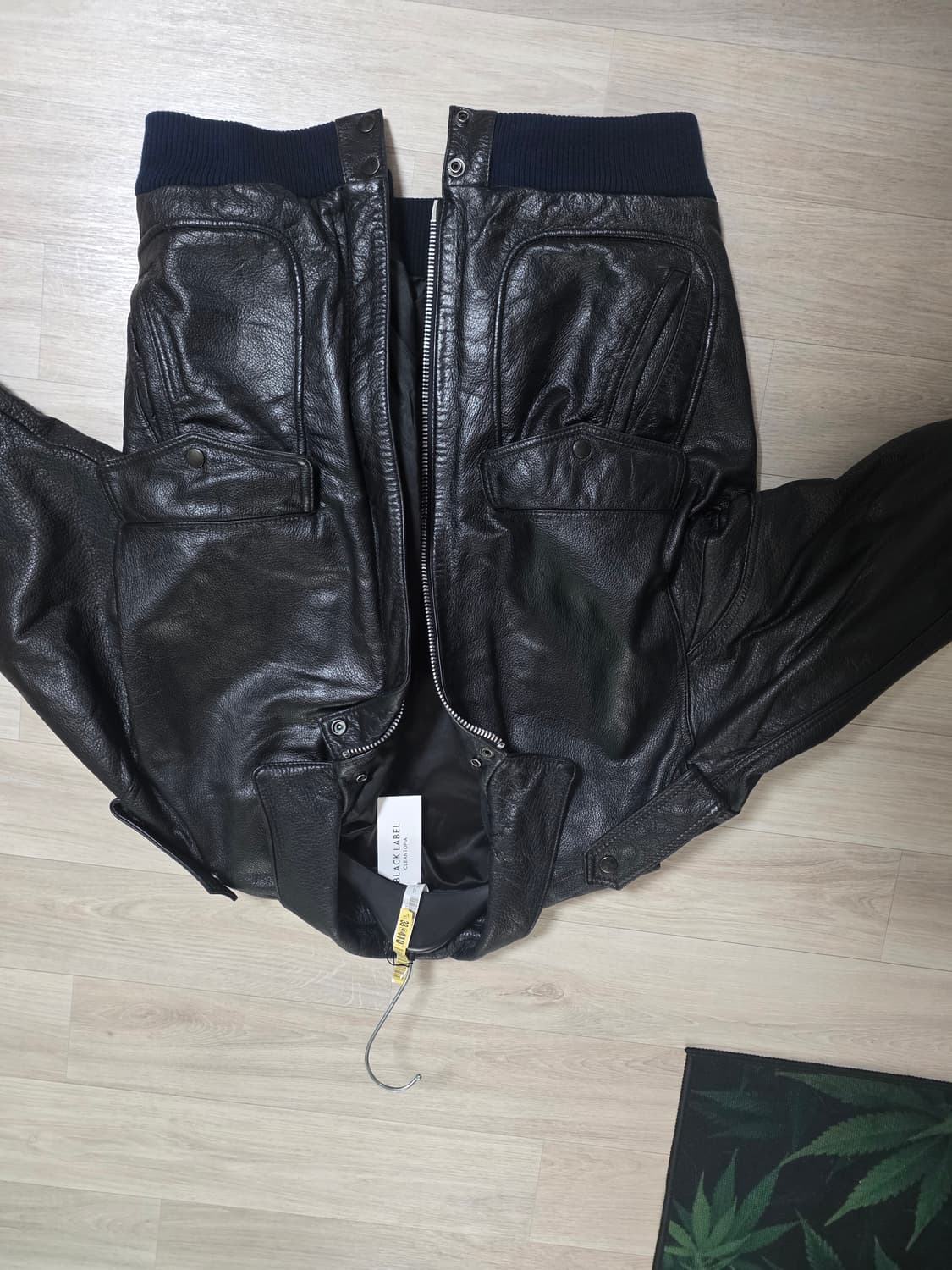 90s 빈티지A2가죽자켓 상품이미지2