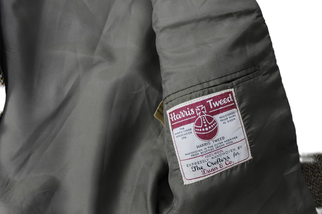 Dunn&co 해리스트위드 테일러드 헤링본 자켓 상품이미지9