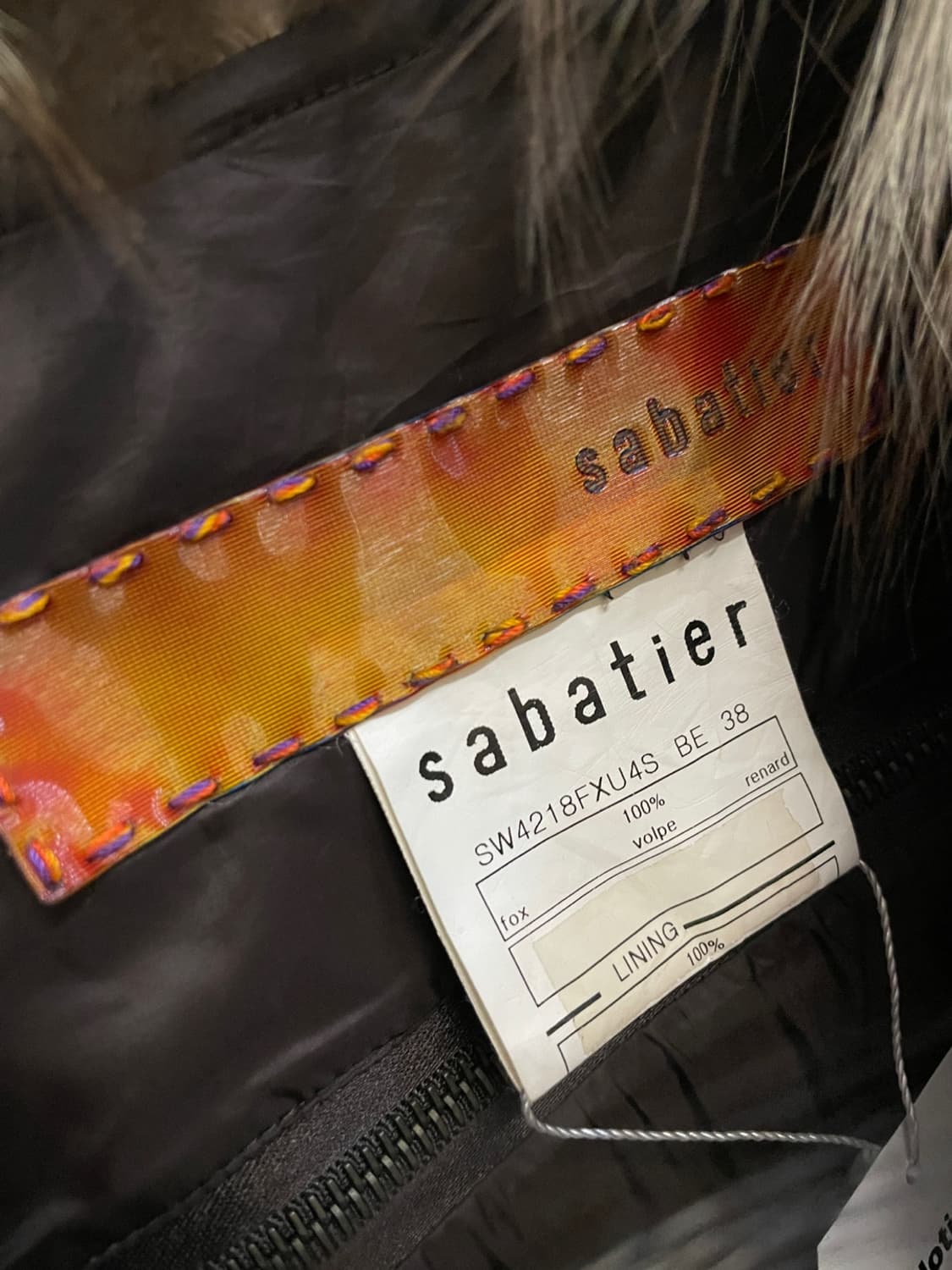 사바티에 폭스 퍼 베스트  상품이미지5