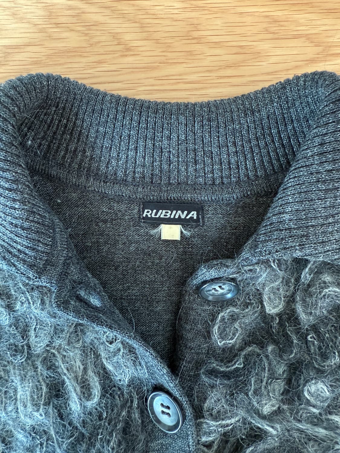 RUBINA 울 블렌드 가디건 상품이미지5