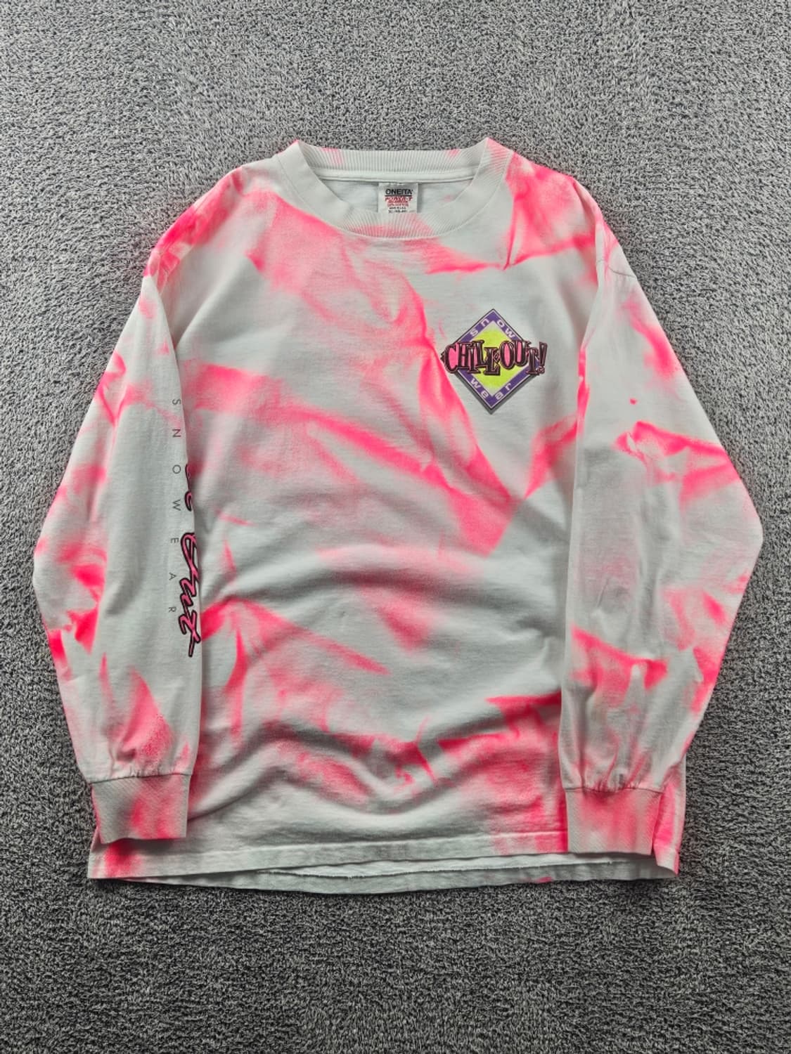 90's USA 오네이타 커스텀 싱글스티치 롱슬리브 (XL)/ 11426 상품이미지3