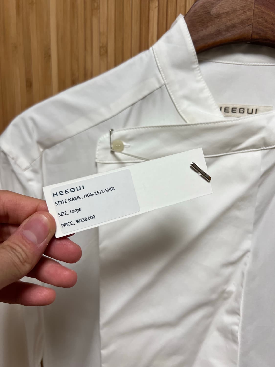 Heegui 셔츠 상품이미지3