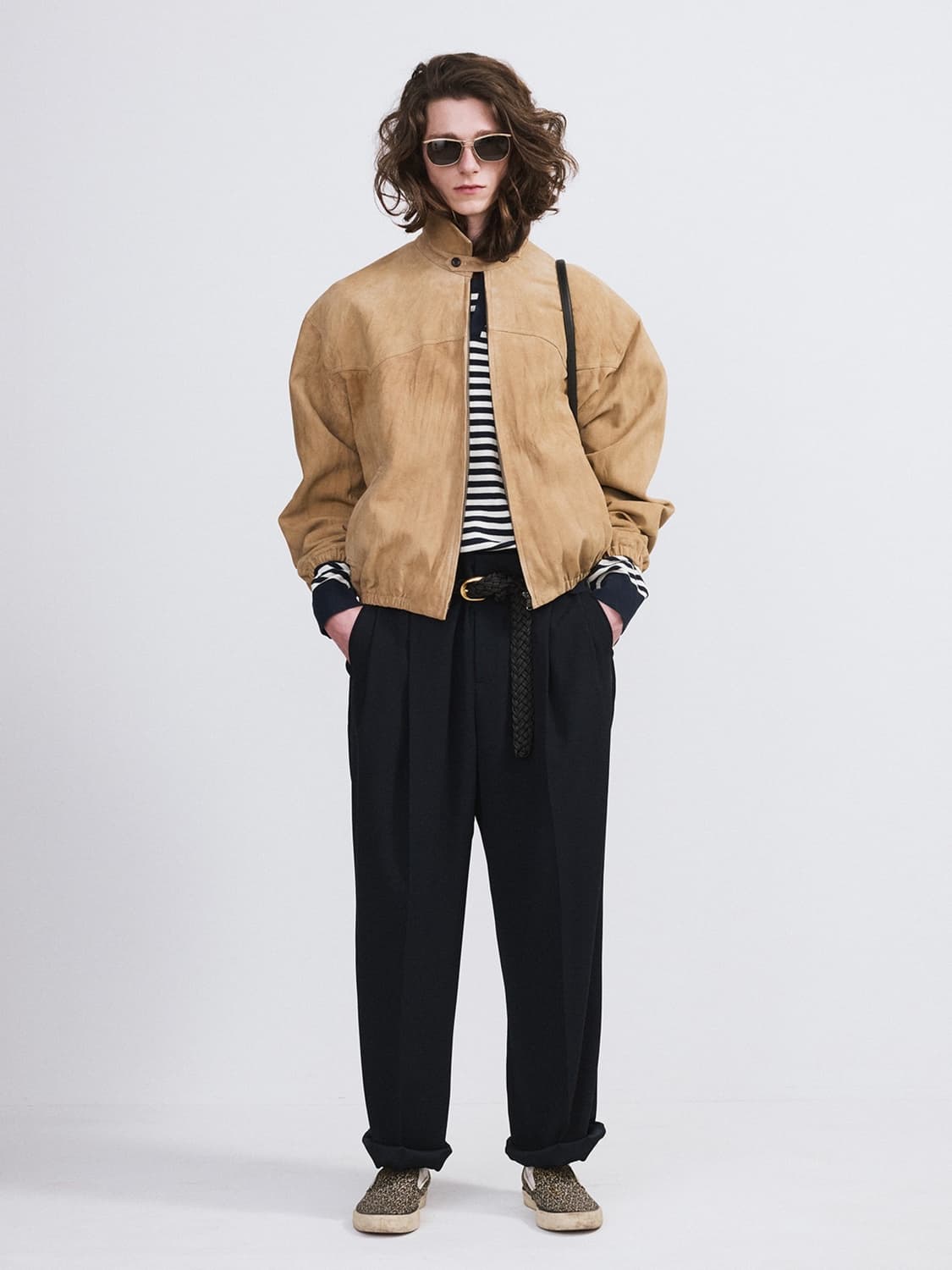 렉토 26SS 스웨이드 헤링턴 점퍼 데저트 상품이미지3