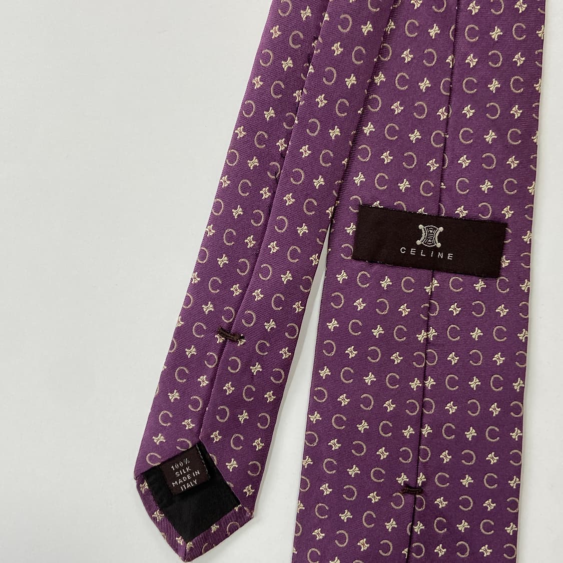 셀린느(celine) 모노그램 명품 정품 넥타이 상품이미지4