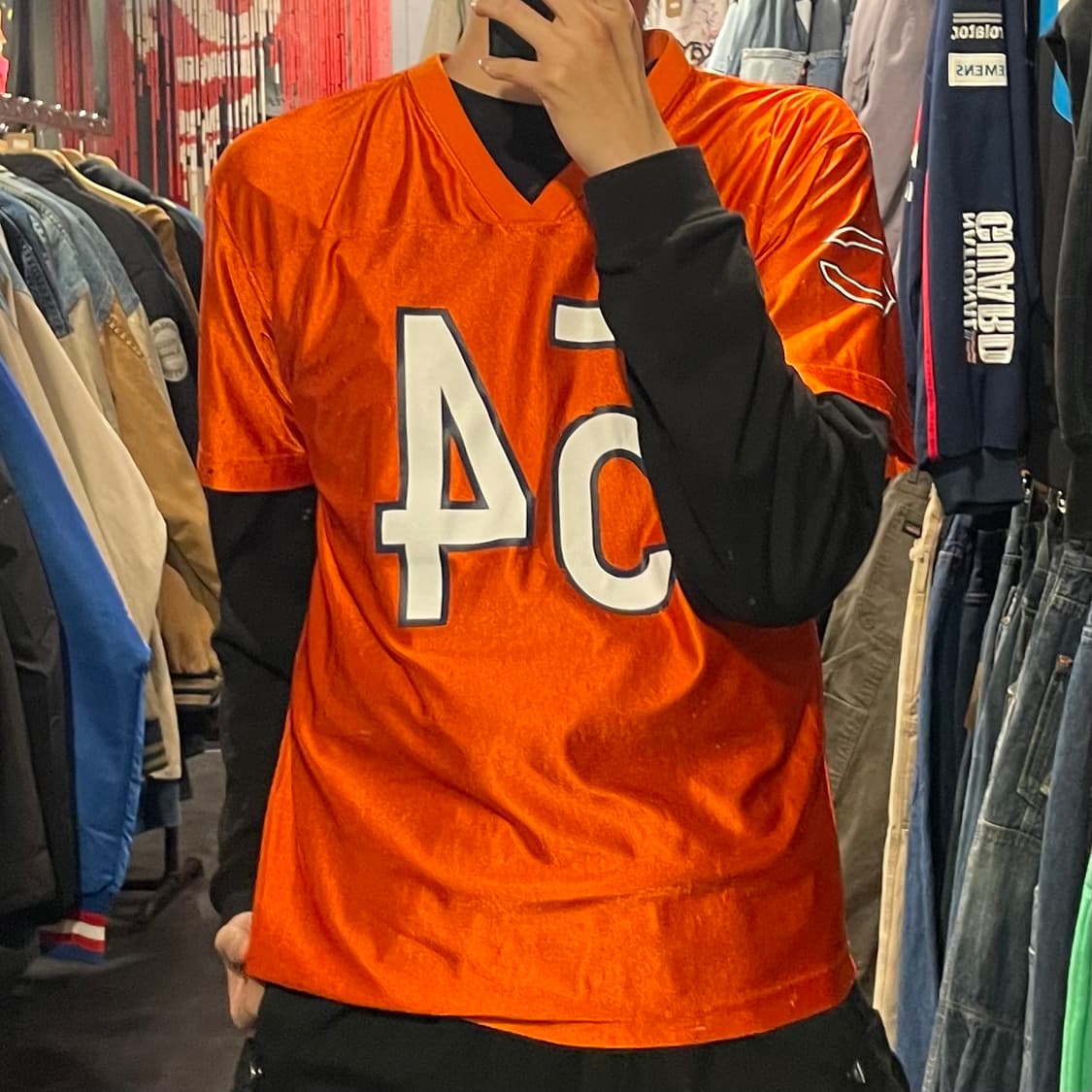 [IM] NFL URLACHER 오렌지 No.54 반팔져지 상품이미지2