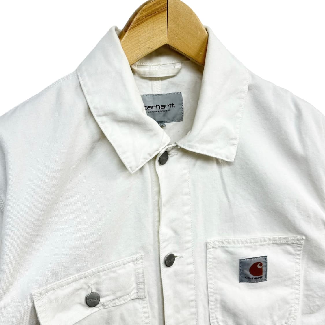 칼하트 wip 미시간 화이트 자켓 상품이미지2