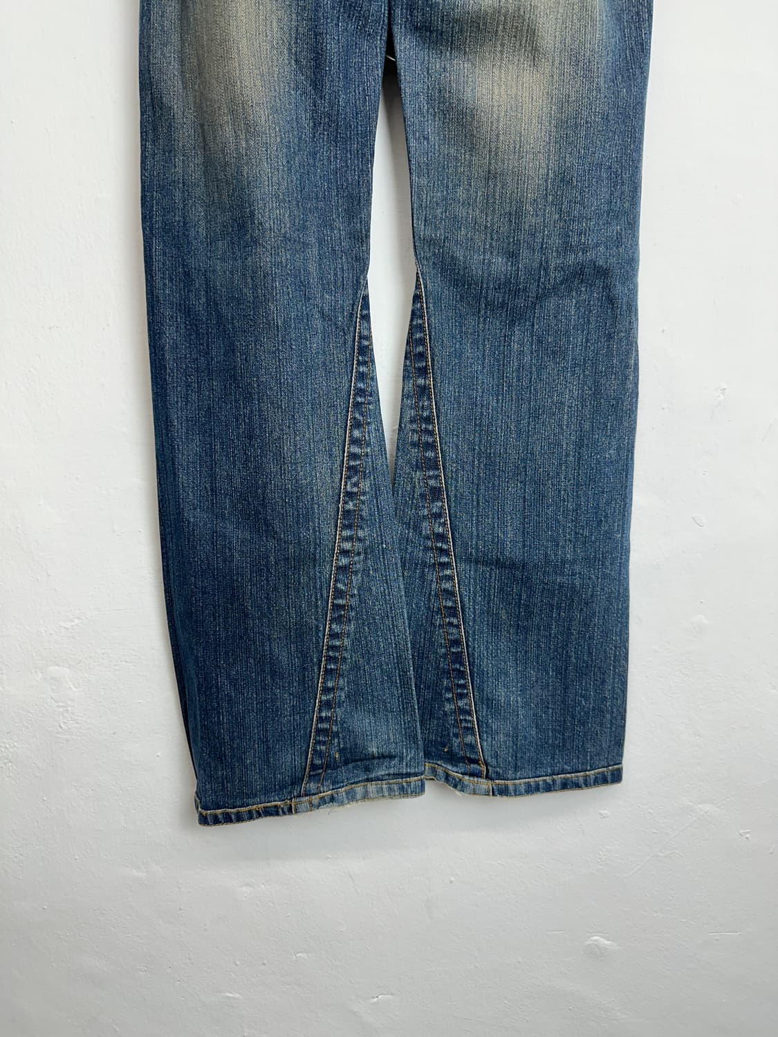 Heavy Washed Flap Pocket Denim Pants 상품이미지7