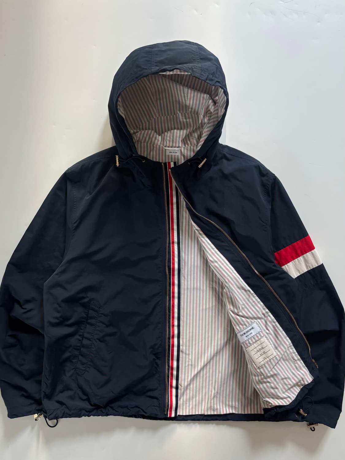 Thom Browne 톰브라운 암 스트라이프 후드 자켓 상품이미지7