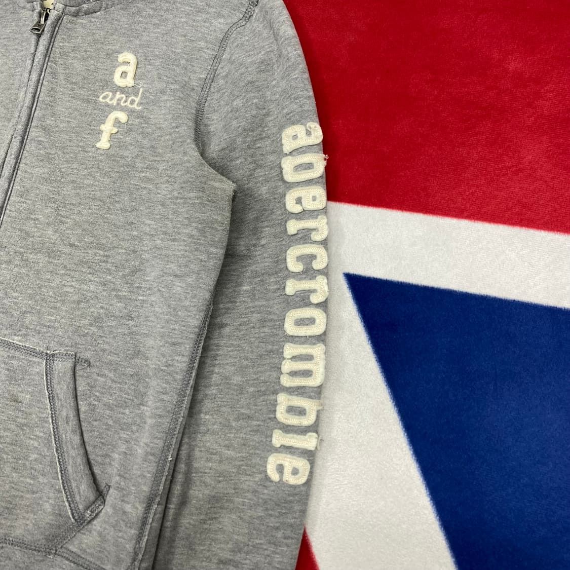 아베크롬비 후드집업 실측 여성 44-55 상품이미지4