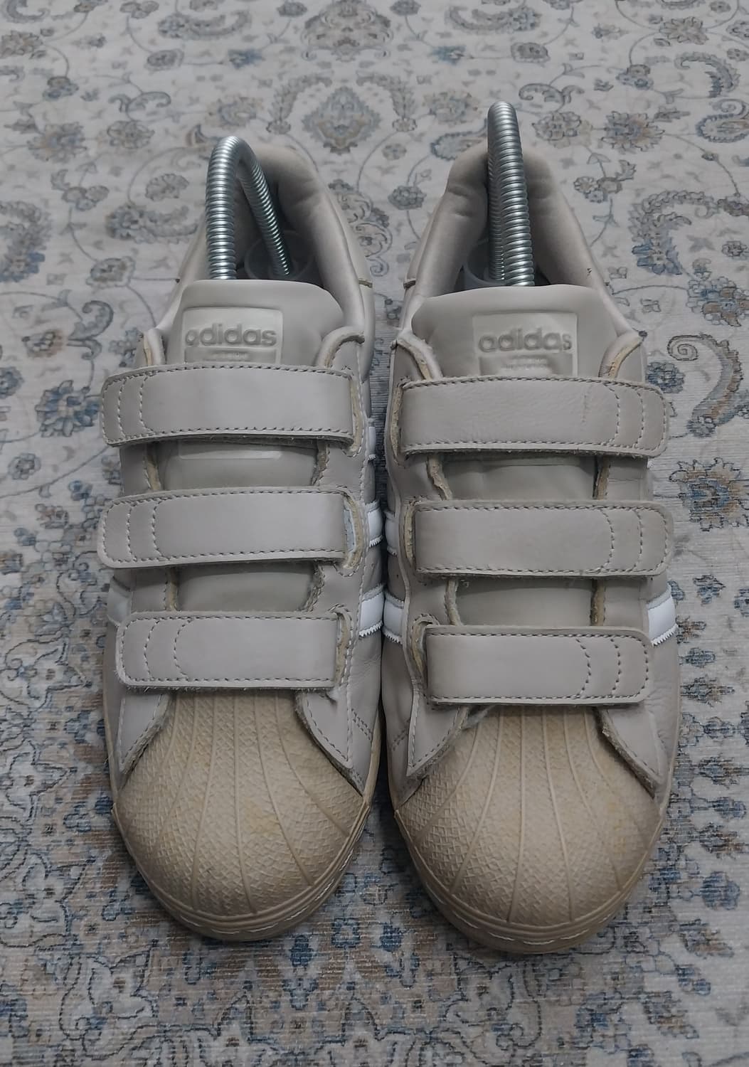 아디다스 슈퍼스타 CF 벨크로 원더베이지 250mm 상품이미지1