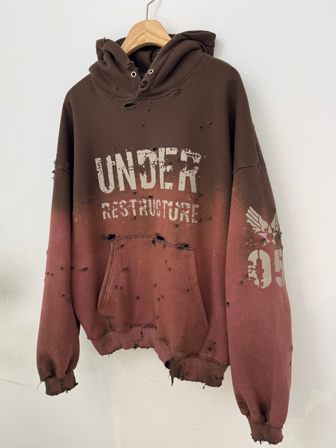 빈티지 후드 (기모) 상품이미지3