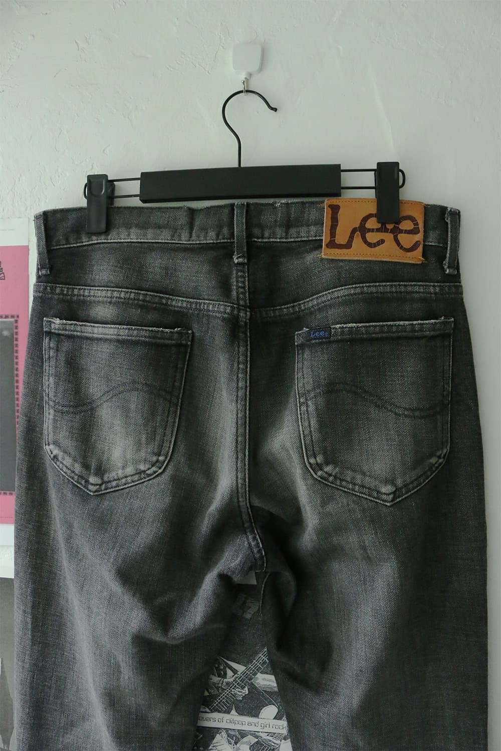  Lee 블랙 부츠컷 데님 팬츠  상품이미지7