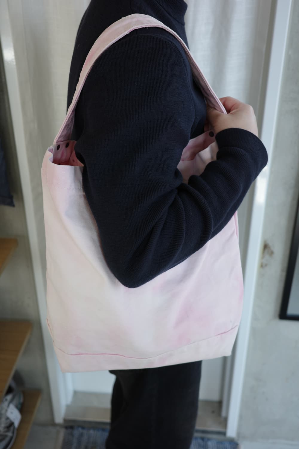 Kapital 캐피탈 타이다이 캔버스 토트백 상품이미지3