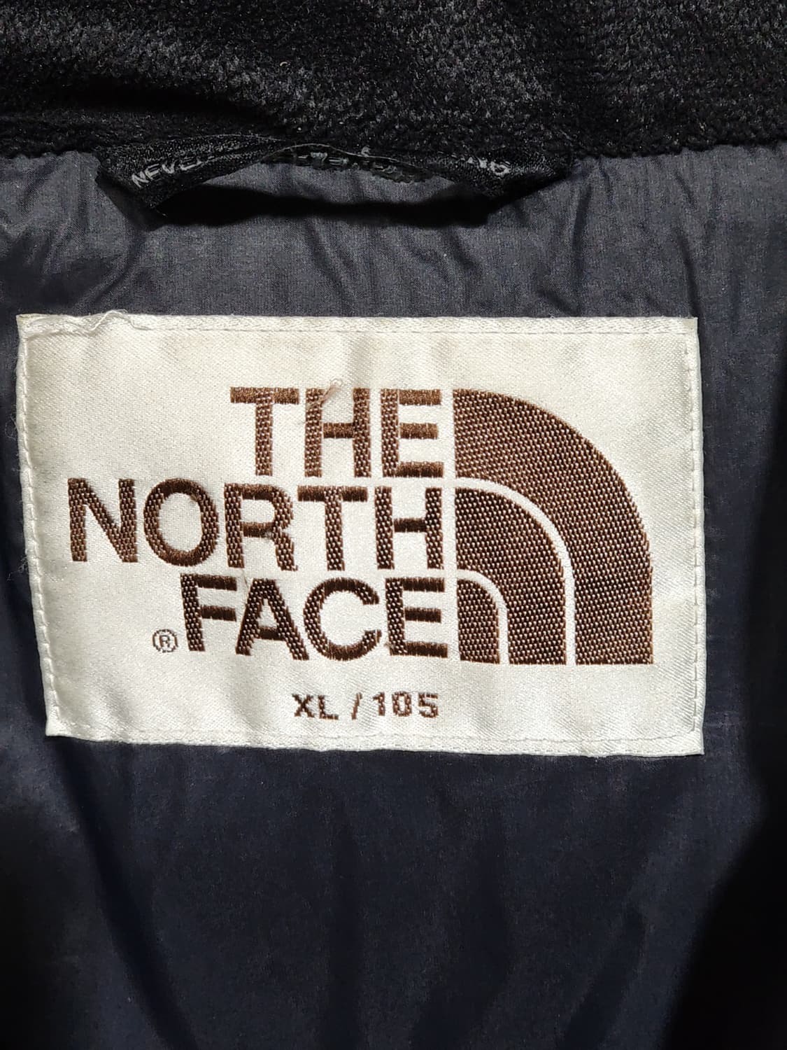 (XL) 노스페이스 거위털 패딩점퍼 블랙 구스다운 후드자켓  상품이미지3