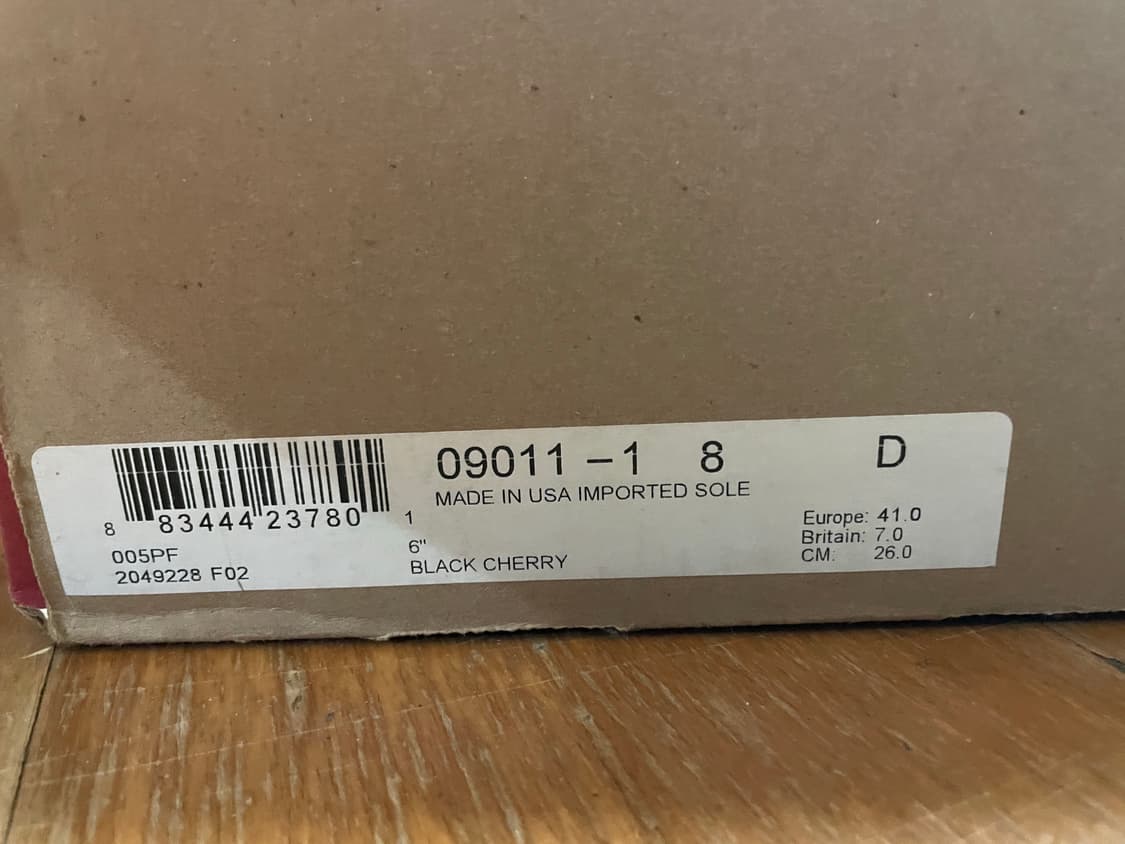 레드윙 벡맨 9011 8d 상품이미지10