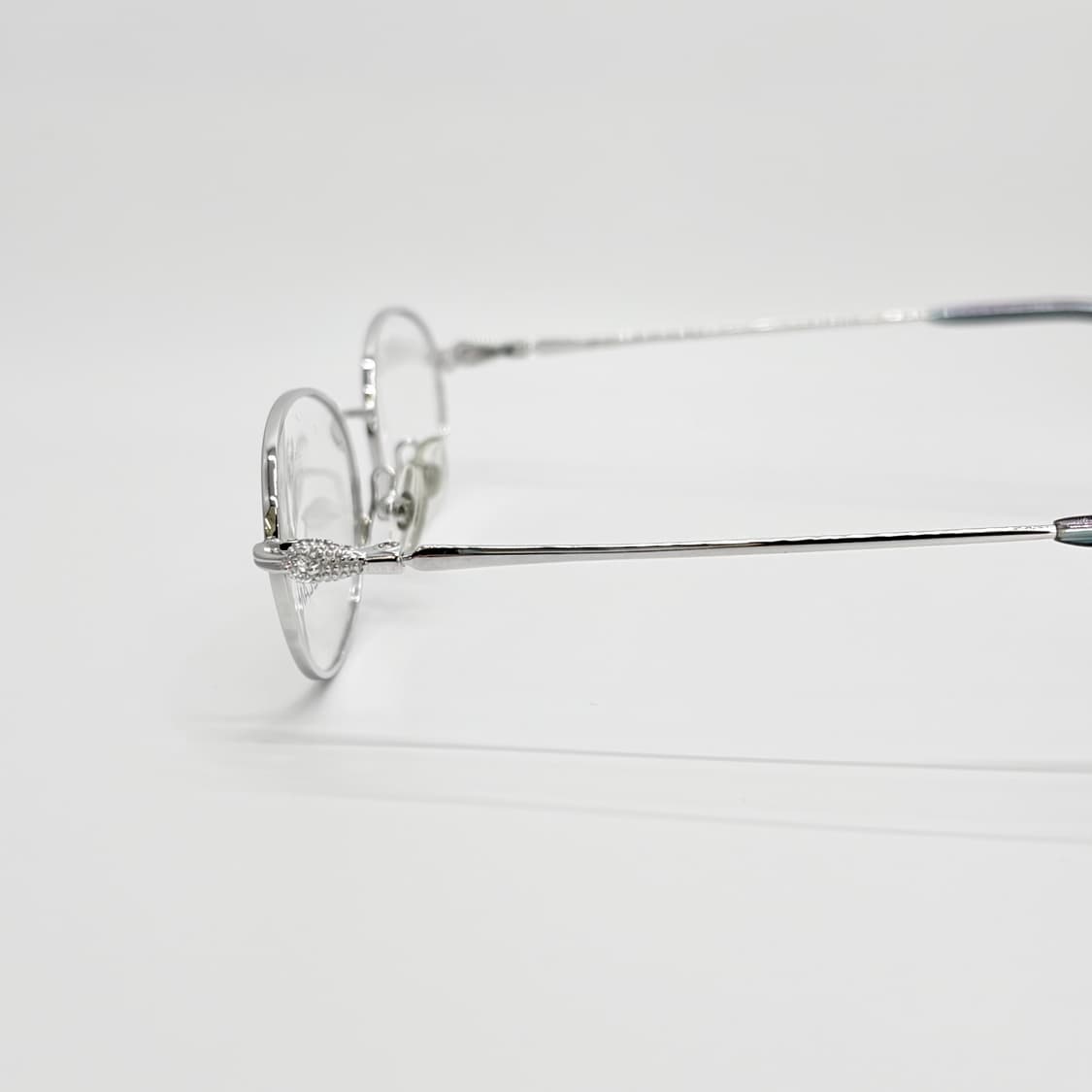 GALLAN 실버 오벌 티타늄 메탈테 상품이미지5