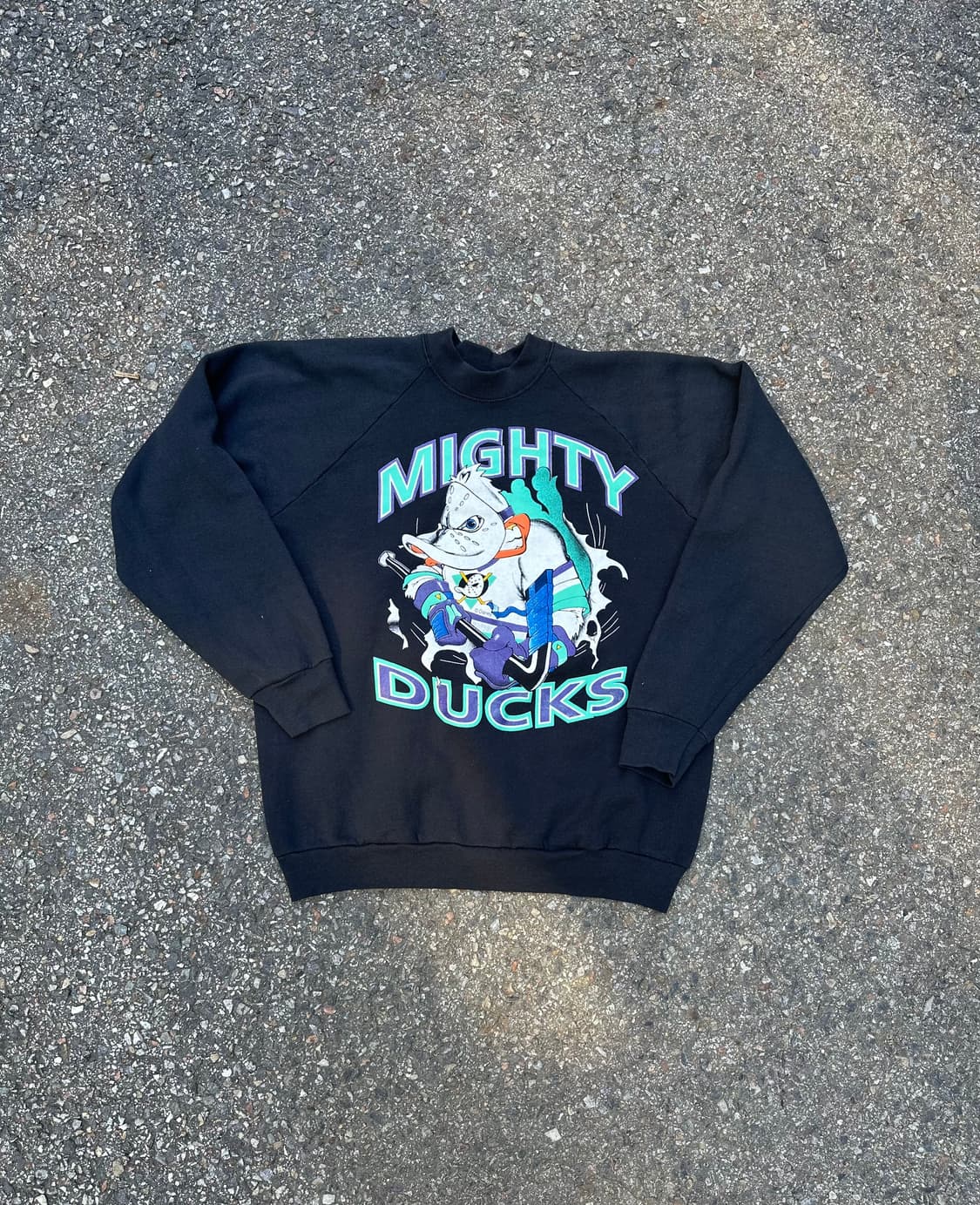 빈티지 90s  NHL 애너하임 마이티 덕스 스웻셔츠 상품이미지1