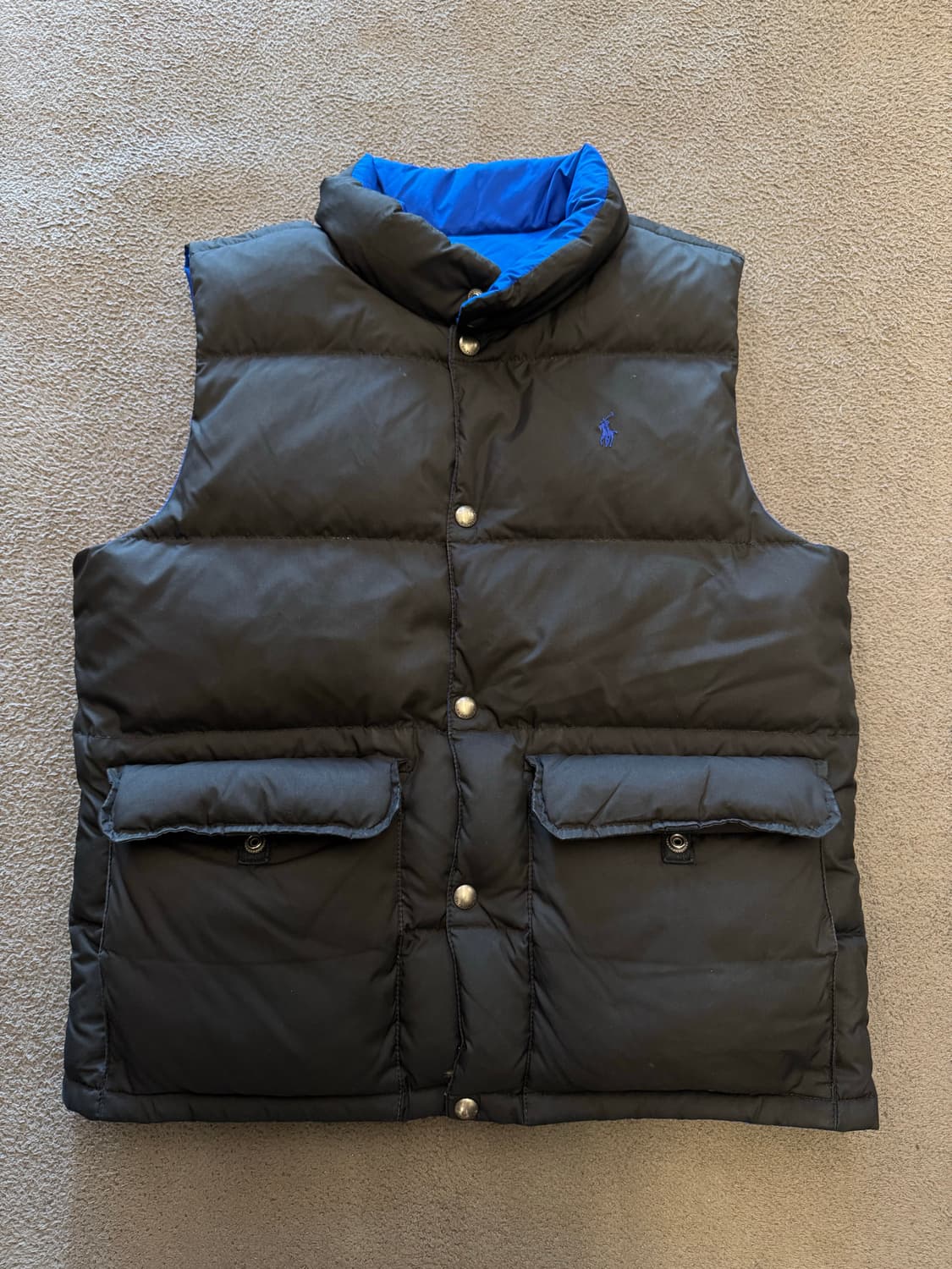 폴로 랄프로렌 리버시블 덕 패딩 베스트 처분  상품이미지1