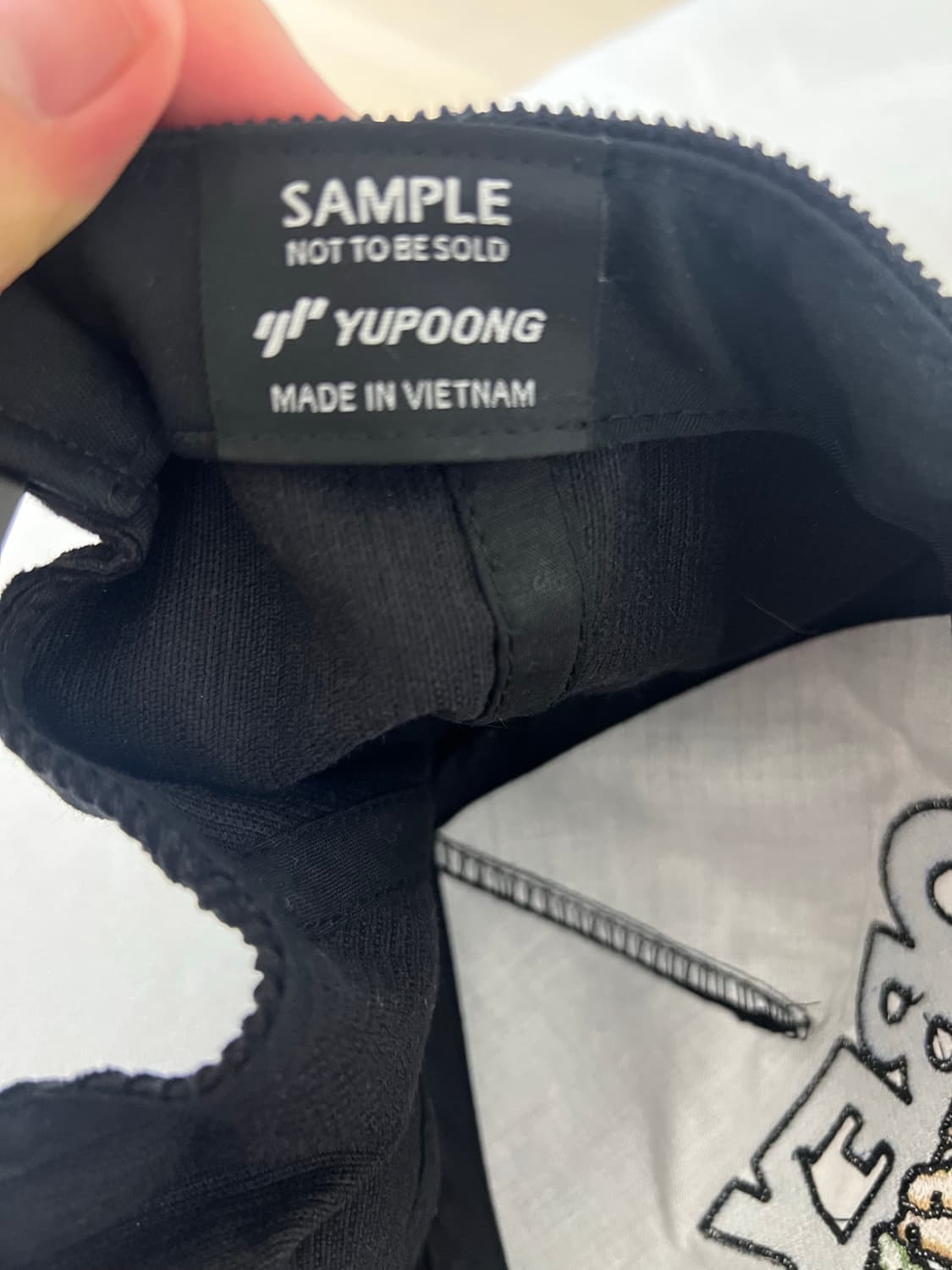 오베이 코듀로이 스냅백 모자 볼캡 샘플판 상품이미지4