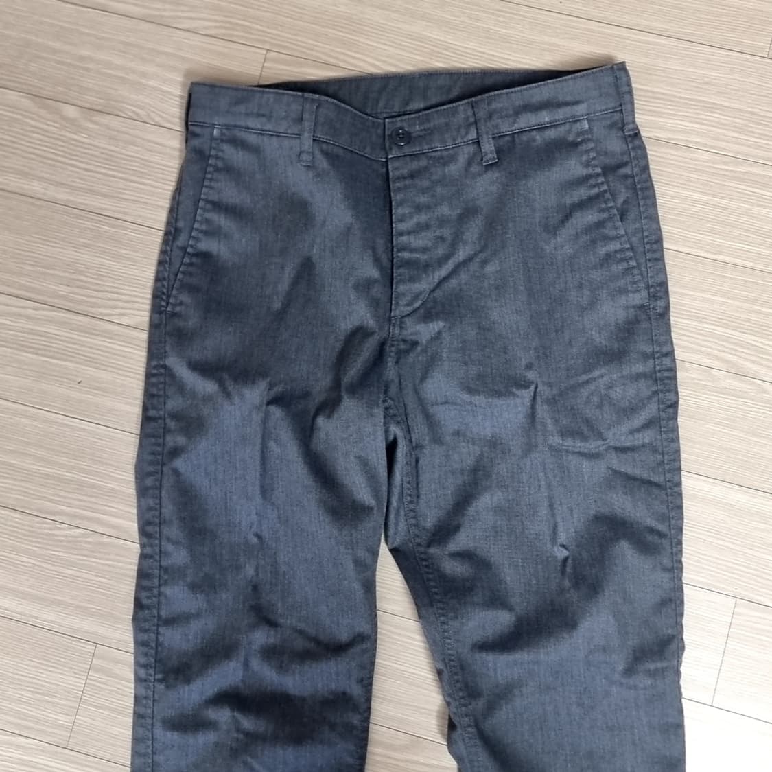 유니클로 남성 네이비 면바지(32) 상품이미지3