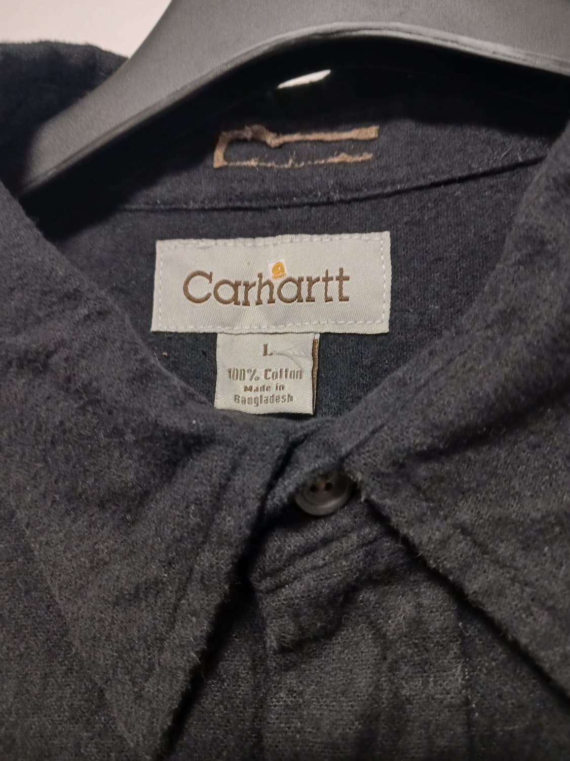 칼하트 블랙 워크셔츠 상품이미지2