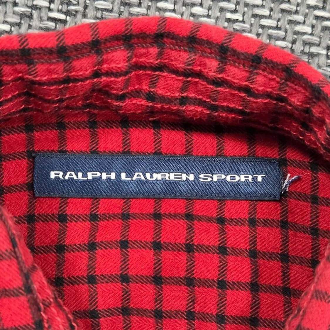 랄프로렌 스포츠 엘보패치 체크셔츠 v1391 상품이미지5