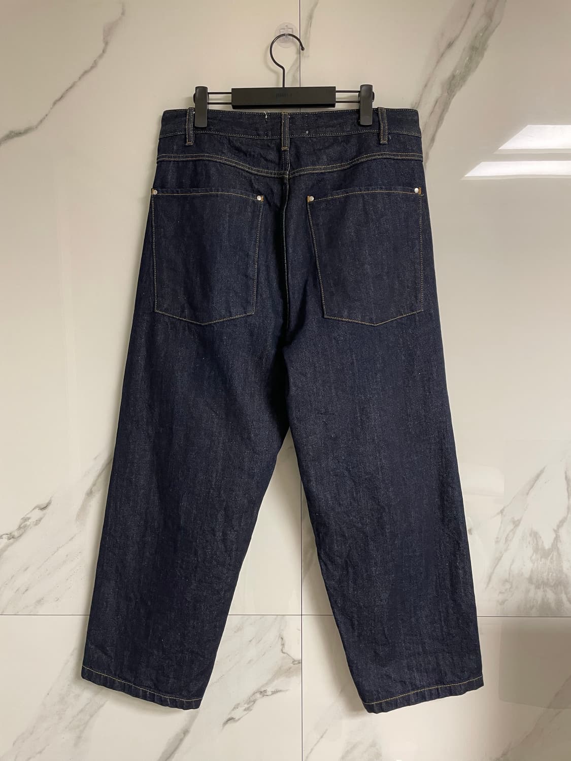 자라 에디션 라인 셀비지 벌룬핏 데님 42(32) 상품이미지2