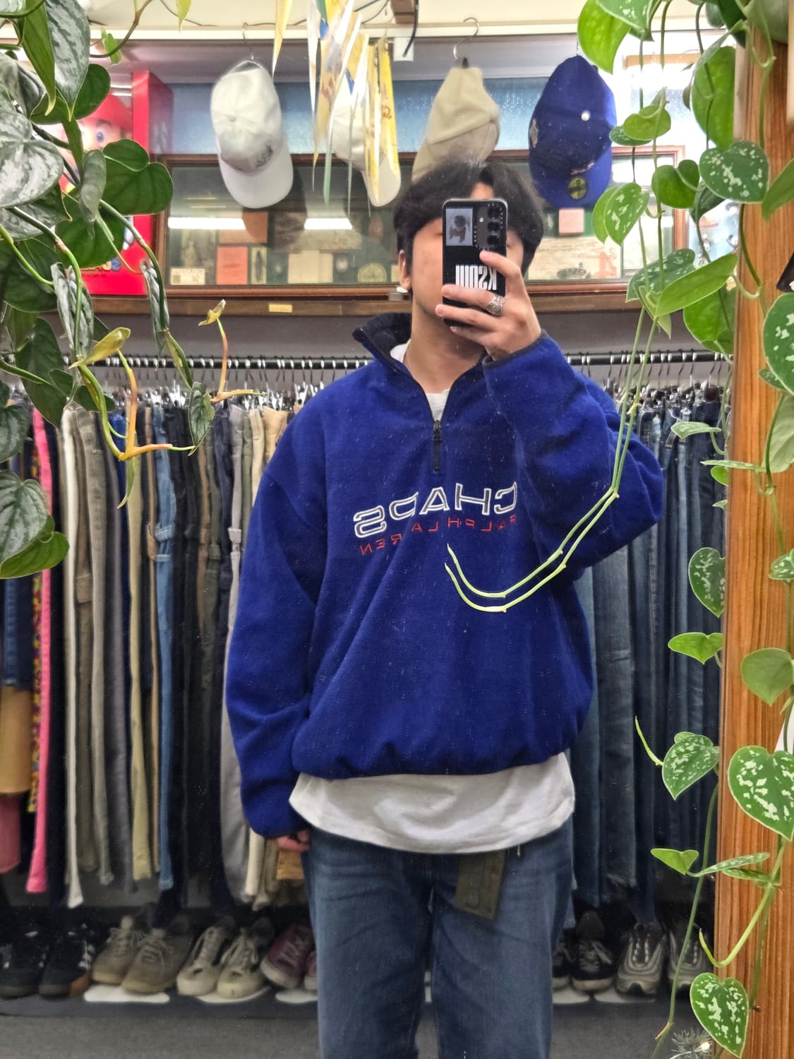 90s 챕스 랄프로렌 플리스 웜업 상품이미지1