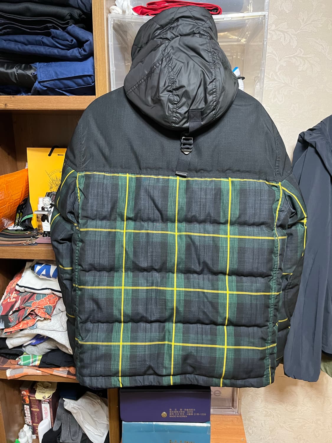 S 폴로 랄프로렌 블랙와치 다운패딩 상품이미지2