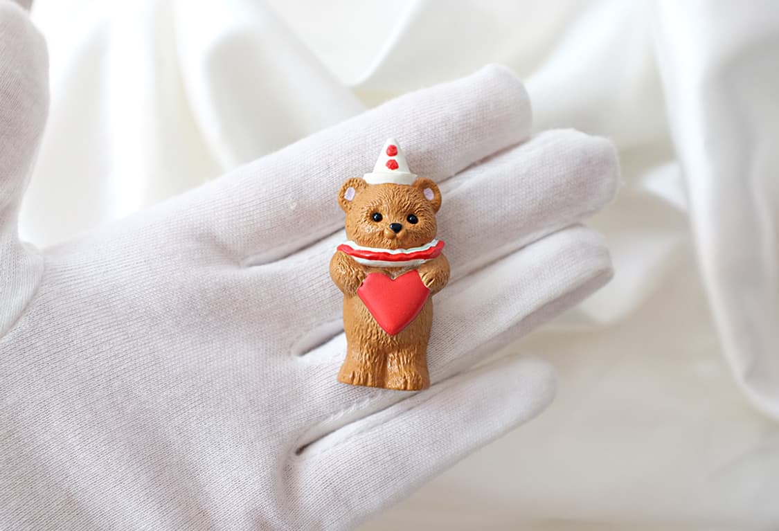 1990년대 테디베어 곰돌이 빈티지브로치 빈티지주얼리 상품이미지9