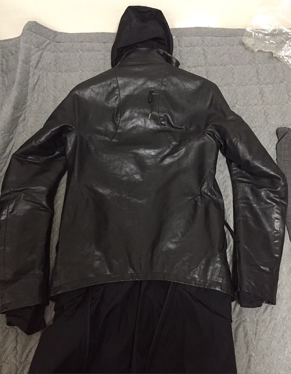 Oiled Body molded separable lining 레더자켓 상품이미지4