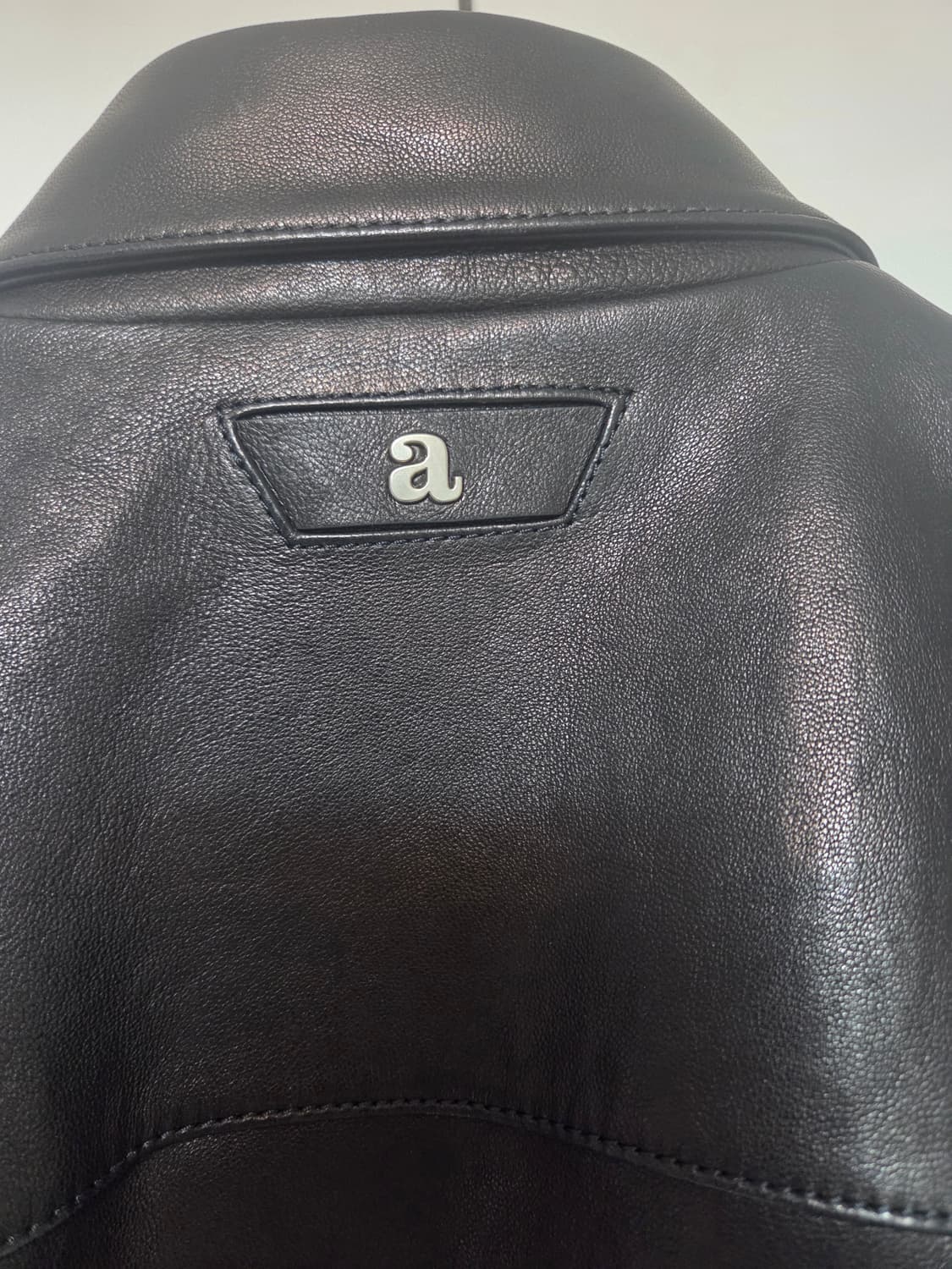 알레그리 올 레더 자켓 상태최상 a로고 상품이미지6