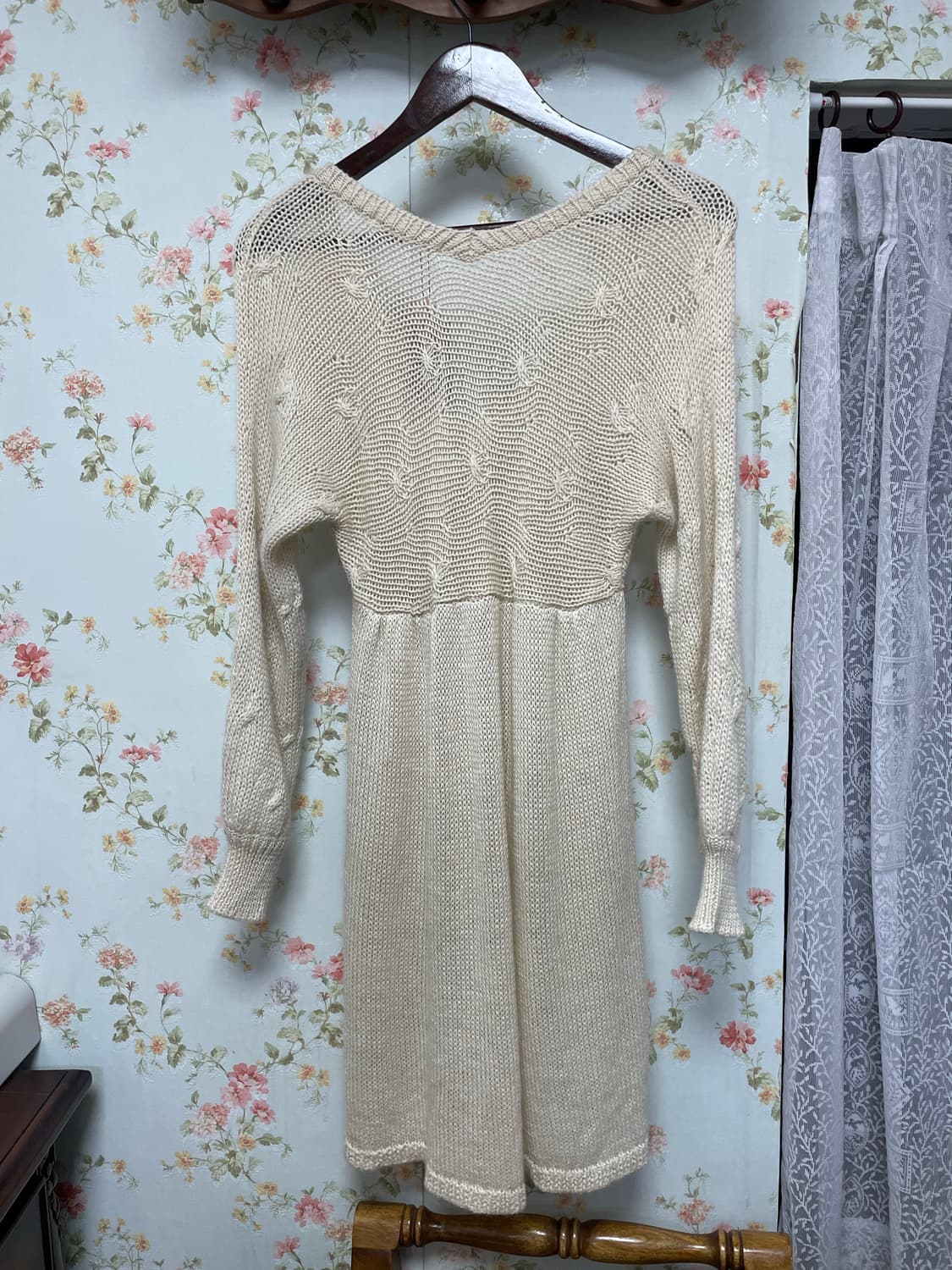 레이어드 니트 원피스 상품이미지2